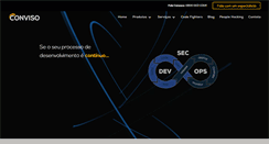 Desktop Screenshot of conviso.com.br